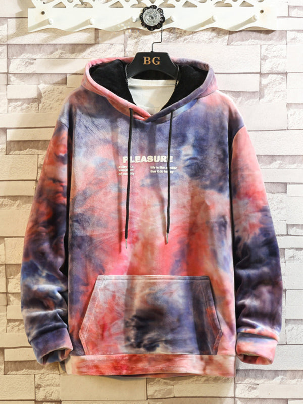 Tie-Dye Padded Sweatshirt