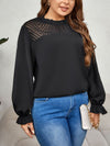 Mesh Sleeve Blouse