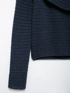 Boat Neck Knit Sweater Top