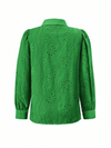 Solid Embroidered Long Sleeve Shirt