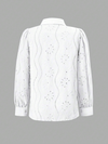 Solid Embroidered Long Sleeve Shirt