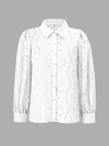 Solid Embroidered Long Sleeve Shirt