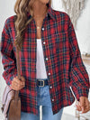 Retro Casual Plaid Shirt Jacket