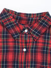 Retro Casual Plaid Shirt Jacket