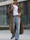 Leopard Trench Coat