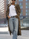 Leopard Trench Coat