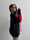 Pullover Heart Tassel Sweater