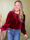 Solid Velvet Top