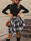 Plaid Shirt Skirt