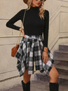 Plaid Shirt Skirt