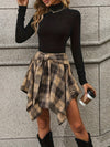 Plaid Shirt Skirt