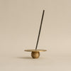 Orb Brass Incense Holder