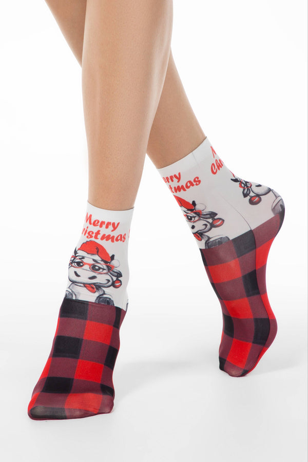 Socks Conte Fantasy 085 - New Year's Designs