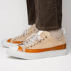 LANDO Sueded Calfskin Sneaker Taupe