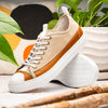LANDO Sueded Calfskin Sneaker Taupe