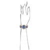 Lapis Trifecta Cruff Bracelet