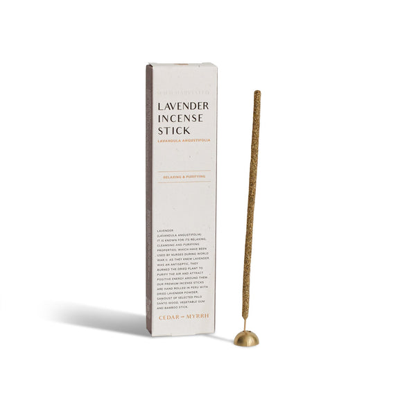 Lavender Incense Sticks – 7 Hand-Rolled Sticks from Peru