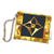 Au Fils du Temps Logo Vintage Silk Scarf Wristlet Bag