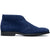 Suede Calfskin Chukka Boot, Navy