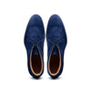 Suede Calfskin Chukka Boot, Navy