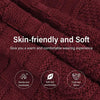Mens Womens Winter Beanie Hat Scarf Set Warm Knit Hat Thick Fleece Lined Winter Cap Neck Warmer for Men Women