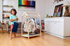 Montessori Wooden Wardrobe Set: Ideal Child Clothing Organizer