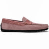 Sueded Calfskin with Crocodile Driver Candy