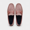 Sueded Calfskin with Crocodile Driver Candy