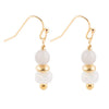 Natural Shine Agate Drop Earring