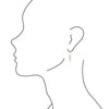 Natural Shine Agate Drop Earring