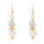 Natural Shine Agate Drop Earring
