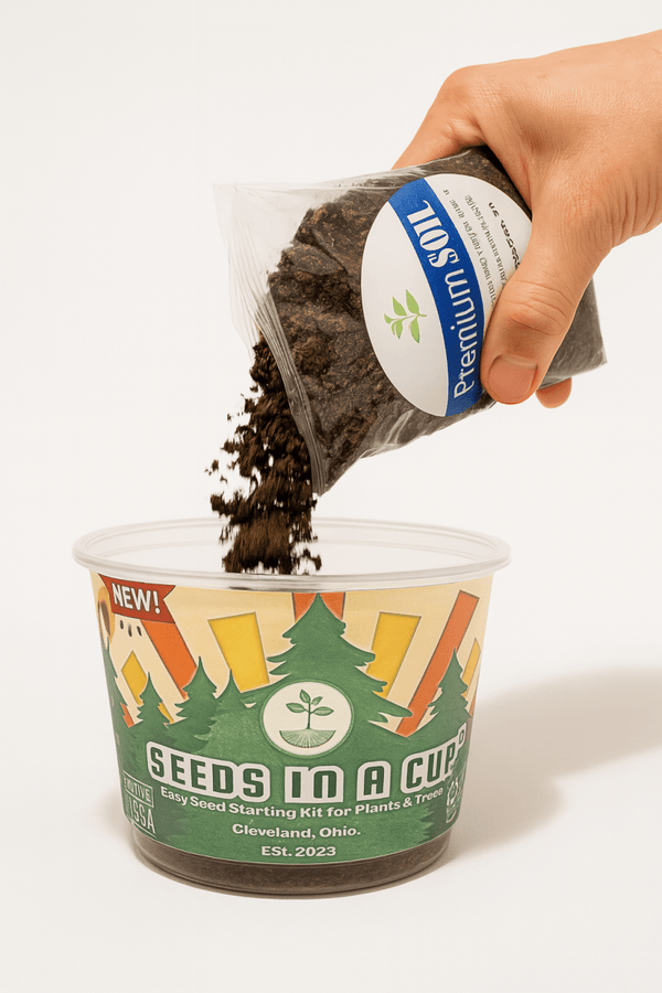 Peas | Plant Seed Starter Grow Kit | Seeds In A Cup®