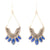 Phantom Lapis Chandelier Earrings