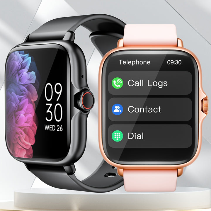 Sports Smart Watch 183 Full Touch Screen Display with Message Answer Make Call Smartwatch Monitoring Sports Pedometer Information Alerts for iPhone Android Phones Smartbands Fitness Watch for Women Men Friend Gift Birthday Gift