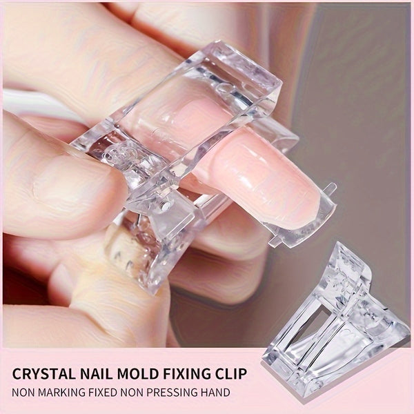 Poly Nail Gel Kit Starter Kit 051oz 6 Colors Nail Extension Gel Kit with Lamp Light for Beginners with Everything Nail Thickening Solutions Gifts for Women