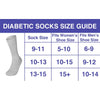 Lot 3 6 12 Pairs Men's Circulatory Diabetic Crew Socks Size 9-11 10-13 13-15