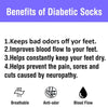 Lot 3 6 12 Pairs Men's Circulatory Diabetic Crew Socks Size 9-11 10-13 13-15