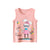 Baby Girl Rabbit Pattern Sleeveless Cotton Vest