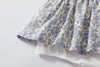 Baby Girl Short Sleeve False Little Floral Print Party Dress