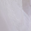 Baby Girl Bow Patched Design Long Sleeves Full Moon Christening Mesh Formal Dress