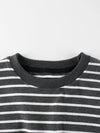 Arrival Children Boys’ Casual Striped Short Sleeves T-shirt in European and American Style for Summer