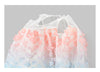 Baby Girl Colorful Lace Pattern Patchwork Design Sleeveless Vest Dress