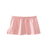 Baby Girl Basic Solid Color Sport Style Bottom Half Skirt With Inner Hem