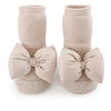 Baby Girl Big Bows Design Non-Slip Mid Tube Shoes