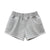 Baby Girl Solid Color Button Design Flap Short Pants With Pockets