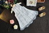 Baby Girl Dimensional Butterfly Embroidery Lace Patchwork Sleeveless Dress