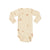 Baby Girl Floral Pattern Cotton Onesies With Pant 1 Pieces Sets