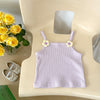 Baby Girl Sling Vest Combo Princess White Skirt Sets