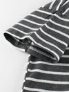 Arrival Children Boys’ Casual Striped Short Sleeves T-shirt in European and American Style for Summer