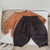 Baby Girl Solid Color Bow Decoration Design Long Pants